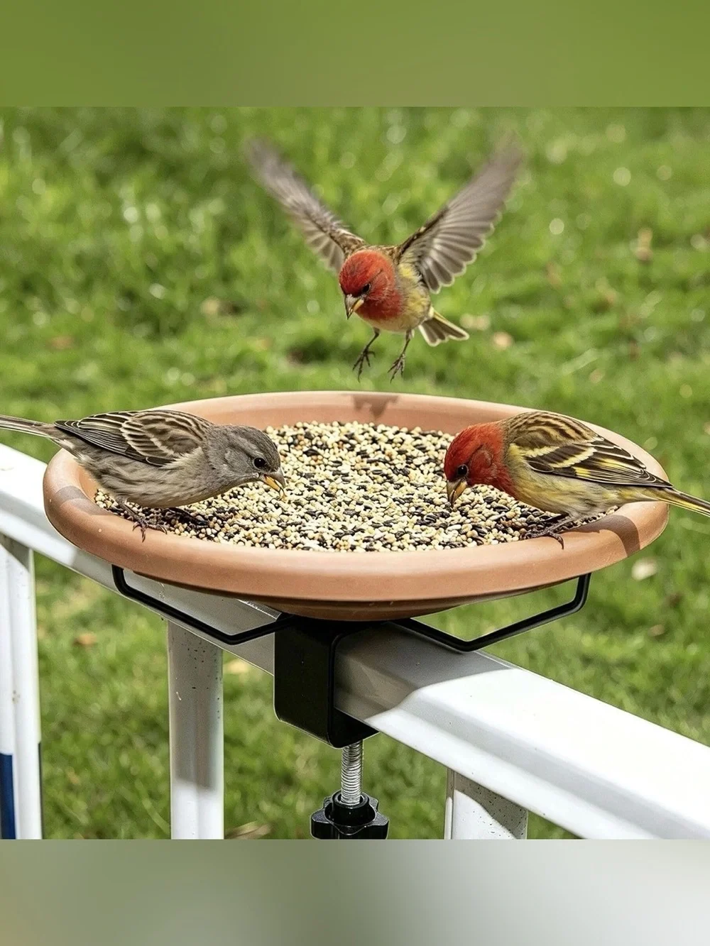 Heated Bird Bath for Winter